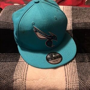9fifty Teal and Gray Snapback Cap